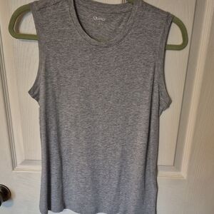 Quince Women's Gray Heathered Muscle Tee